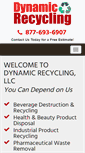 Mobile Screenshot of ethanolrecycling.com